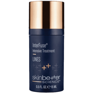 A bottle of skinbetter science interfuse treatment.