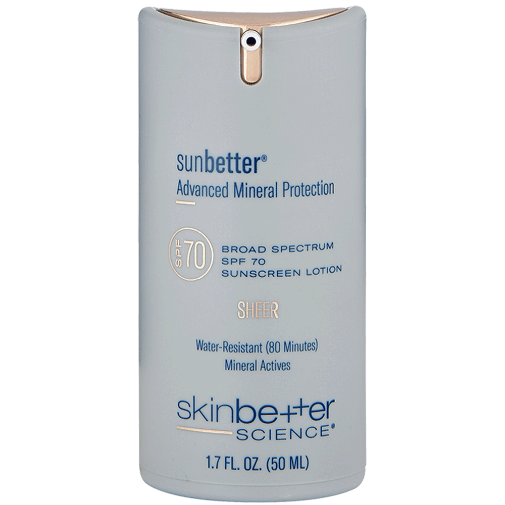 A bottle of sunbetter spf 3 0 sunscreen.
