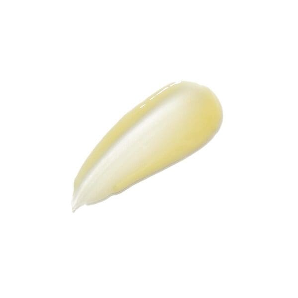 A white object with yellow highlights on it.