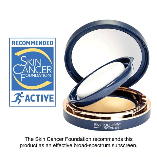 A picture of the skin cancer foundation 's award.