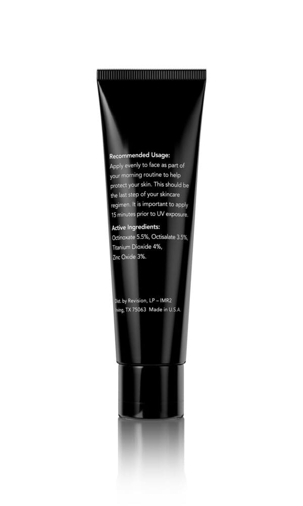 A tube of Intellishade Matte facial cleanser on a white background.