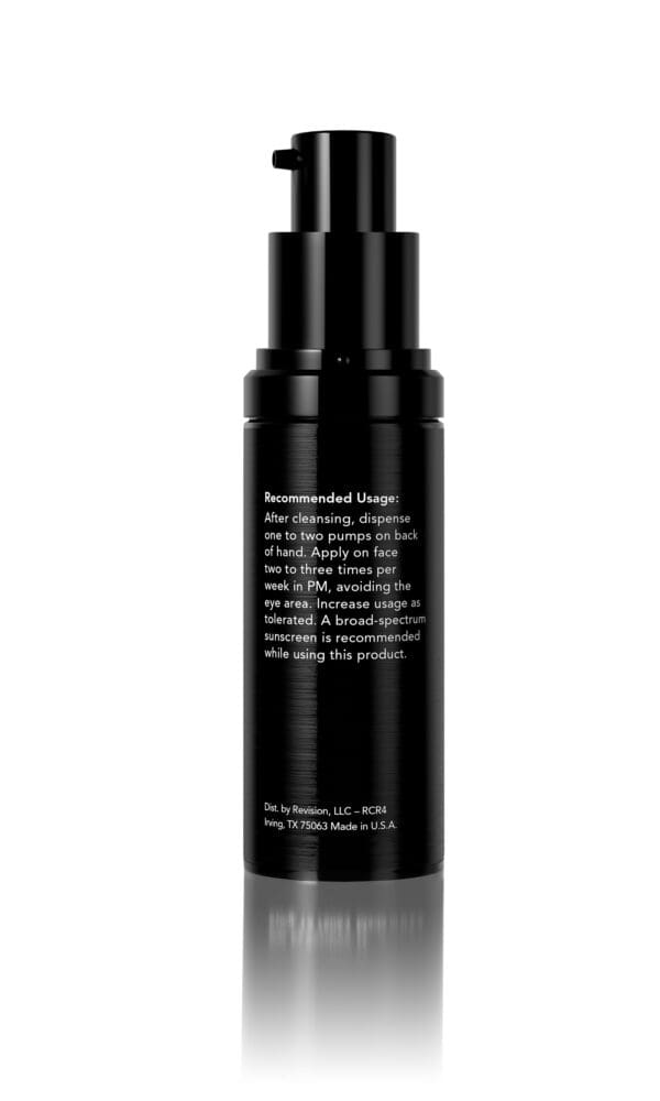 A bottle of Retinol Complete 0.5 serum on a white background.