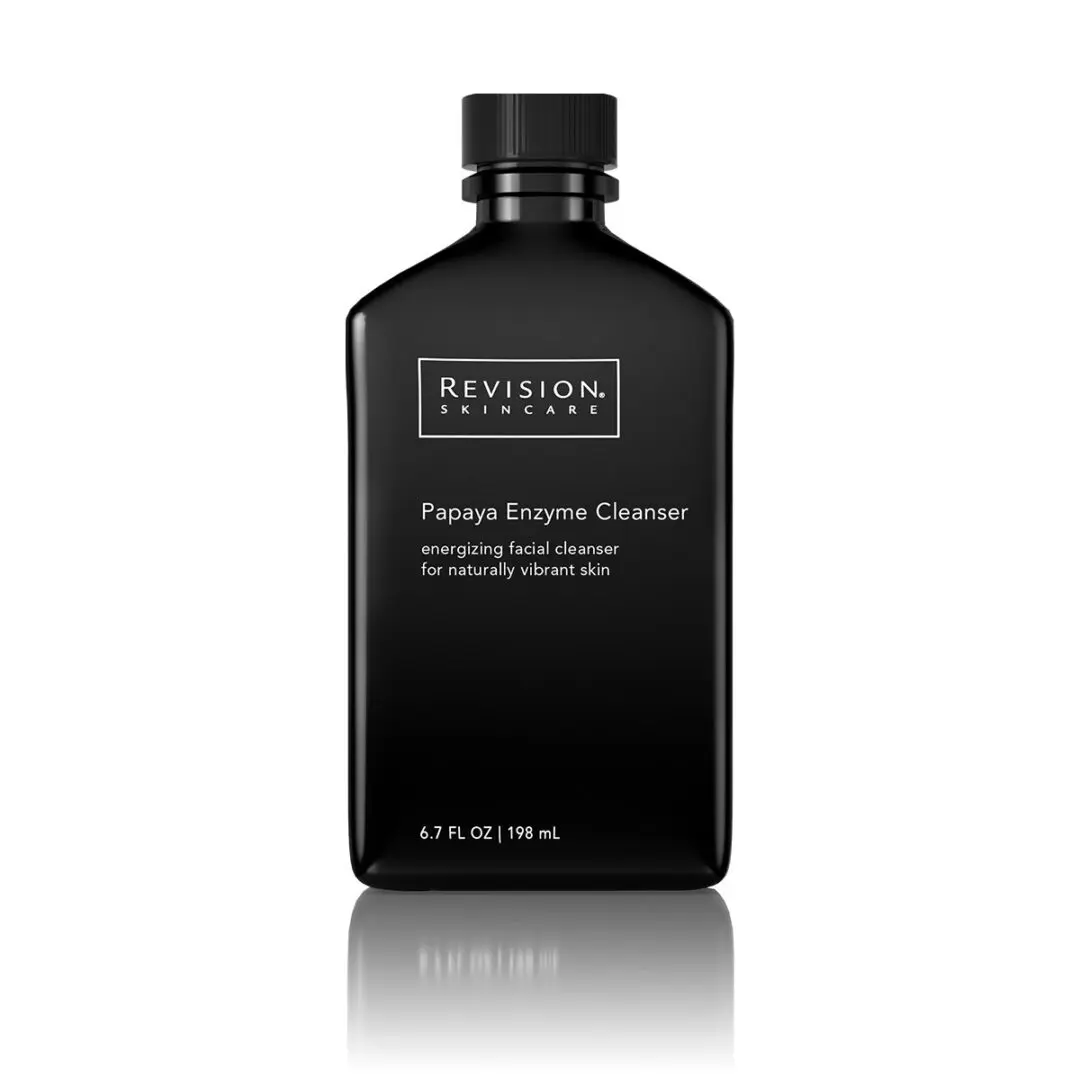 Revison purifying exfoliating cleanser would need to be replaced with Papaya Enzyme Cleanser.