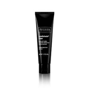 A tube of Intellishade® Clear (formerly Multi-Protection Broad-Spectrum SPF 50) on a white background.